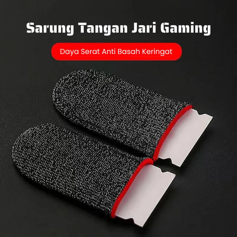 Product image KAHASIL - Sarung Tangan Jari Jempol Game Gaming Anti Keringat Basah 1 Pasang Isi 2 Pcs KMJ176 all variant all variant
